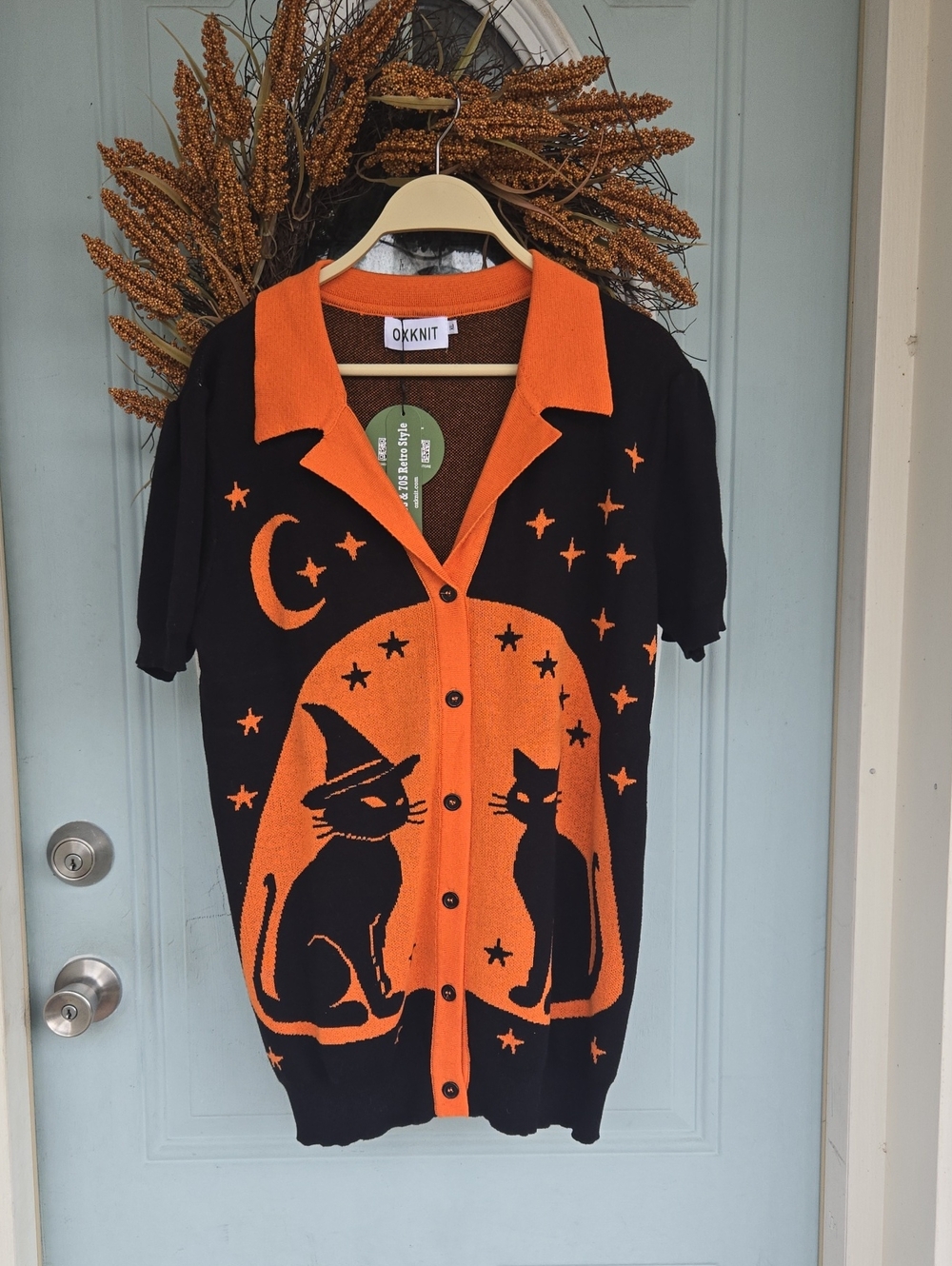 Oxknit Halloween top